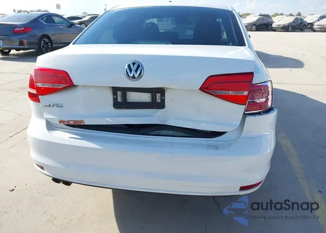 2015 Volkswagen Jetta 2.0L S from USA, damaged, VIN 3VW2K7AJ3FM351295